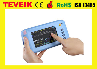 Przenośny Wielokanałowy Monitor Pacjenta EKG / NIBP / SpO 2 / PR