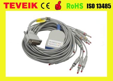 Long Screw Schiller EKG Cable 10-odprowadzeniowy kabel EKG i przewody odprowadzające dla AT3, AT6, CS6, AT5, AT10, AT60