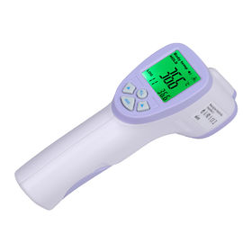 Czoło Bezkontaktowy termometr na podczerwień Czujnik temperatury Badanie lekarskie