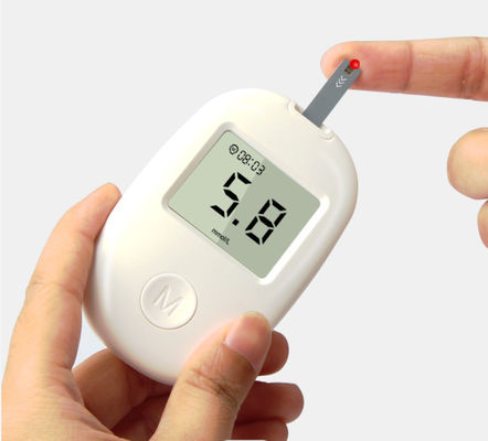 Teveik Safe Finger Pulsoksymetr 0.7μl Elektroniczny cyfrowy miernik stężenia glukozy we krwi
