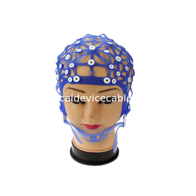 Wielofunkcyjna silikonowa czapka EEG wielokrotnego użytku obsługuje różne elektrody EEG