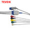 Opieka medyczna Artema IEC Okrągły 10-pinowy kabel EKG TPU