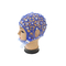 Wielofunkcyjna silikonowa czapka EEG wielokrotnego użytku obsługuje różne elektrody EEG