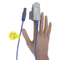 Wielokrotnego użytku czujnik spo2 do monitora pacjenta Contec Dorosły klips na palec pediatryczny 3ft DB 7pin kabel czujnika spo2