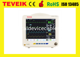 Obsługa wieloparametrowego monitora pacjenta Ekran dotykowy o przekątnej 12,1 cala Opcjonalny do użytku szpitalnego