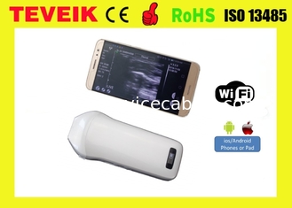 Mini 128 Elements Wireless Ultrasound Probe Wifi Electric Linear Type Portable