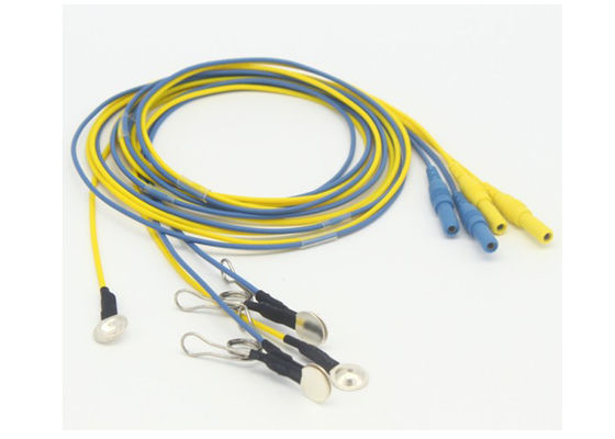 Kabel EEG wielokrotnego użytku OEM Dostosowane elektrody EEG do nasadki EEG