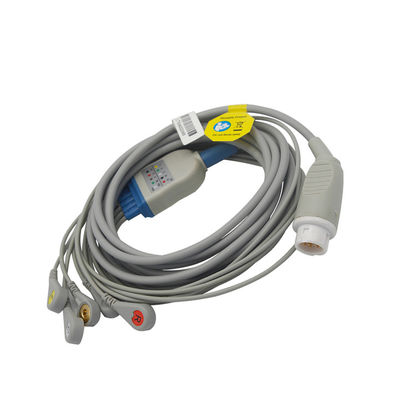 Mindray 5 odprowadzeń kabla TPU EKG Kabel medyczny IEC EKG wielokrotnego użytku