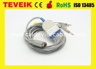 Kabel Edan EKG do SE-12 Express SE-3 SE-601A DB 15-pinowy przewód 10-żyłowy