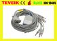 Urządzenie medyczne schiller Kabel EKG z rezystorem 10 Banan 4.0 IEC 10K, kabel 10 odprowadzeń EKG