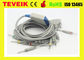 Kabel EKG ze zintegrowanymi 10 przewodami elektrycznymi do maszyny EKG Nihon Kohden