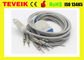 Przewód FUKUDA Denshi 10Leads Wire DB15pin EKG / EKG dla Cardimax FX-2111 FX-3010
